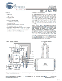 Click here to download CY7C109B_06 Datasheet