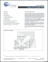 Click here to download CY7C1059DV33_07 Datasheet