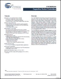 Click here to download CY8CMBR2044-24LKXI Datasheet