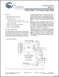 Click here to download CYK256K16MCCB Datasheet