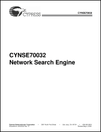 Click here to download CYNSE70032 Datasheet