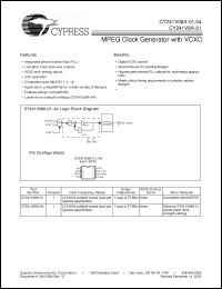 Click here to download CY241V8ASXC-01T Datasheet