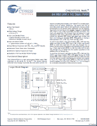Click here to download CY62187EV30LL-70BAXI Datasheet