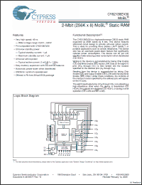 Click here to download CY62138EV30 Datasheet
