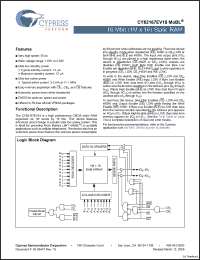 Click here to download CY62167EV18LL-55BVXI Datasheet