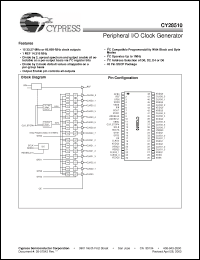 Click here to download CY28510 Datasheet