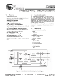 Click here to download CYWUSB6932_05 Datasheet