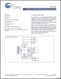 Click here to download CY7C192_08 Datasheet