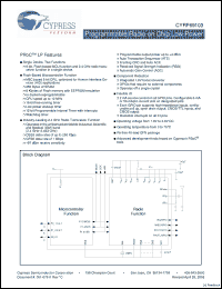 Click here to download CYRF69103_08 Datasheet
