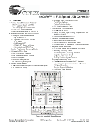 Click here to download CY7C64215 Datasheet