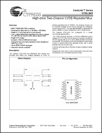 Click here to download CY2LL843 Datasheet