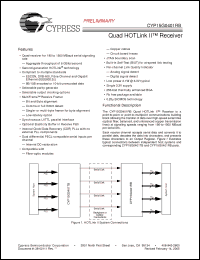 Click here to download CYP15G0401RB-BGXI Datasheet