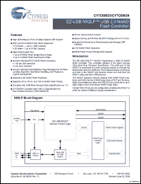 Click here to download CY7C68023-56LFXC Datasheet
