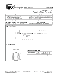 Click here to download CY24141-3 Datasheet