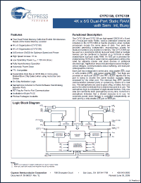 Click here to download CY7C138_09 Datasheet