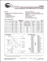 Click here to download CY28346OXC Datasheet