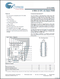 Click here to download CY7C1049D-10VXI Datasheet