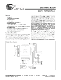 Click here to download CY62147CV18_02 Datasheet