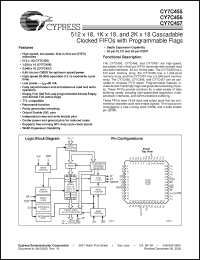 Click here to download CY7C457 Datasheet