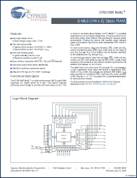 Click here to download CY62158E_09 Datasheet