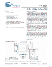 Click here to download CY62137EV30_09 Datasheet