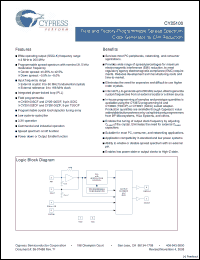 Click here to download CY25100_08 Datasheet
