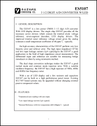 Click here to download ES5107Q Datasheet