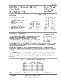 Click here to download 3D7502D-30 Datasheet