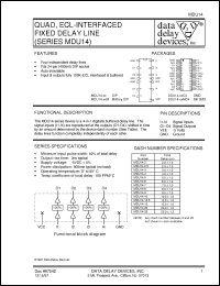 Click here to download MDU14 Datasheet