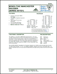 Click here to download 3D7521M Datasheet