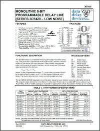 Click here to download 3D7428-0.25 Datasheet