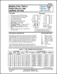 Click here to download 3D7303G Datasheet