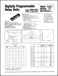 Click here to download PDU1316 Datasheet