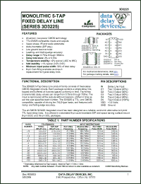 Click here to download 3D3225M-100 Datasheet