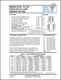 Click here to download 3D7220S-100 Datasheet
