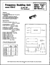 Click here to download FDU-2-16R000 Datasheet