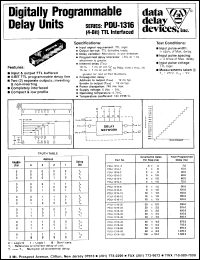 Click here to download PDU-1316-12 Datasheet