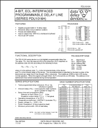 Click here to download PDU1016H-.5 Datasheet