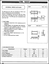 Click here to download DBL5022-V Datasheet