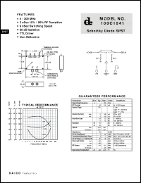 Click here to download 100C1041 Datasheet