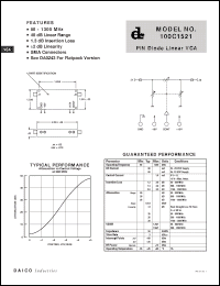 Click here to download 100C1521 Datasheet