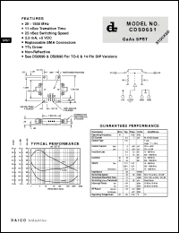 Click here to download CDS0651 Datasheet