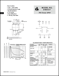 Click here to download DS0551 Datasheet