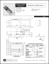 Click here to download CAM09121 Datasheet