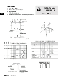 Click here to download 100C0611-26-J2-R Datasheet