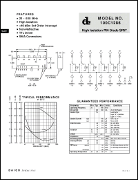 Click here to download 100C1286 Datasheet