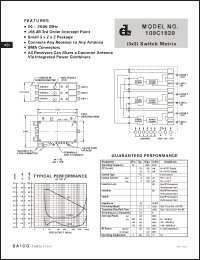 Click here to download 100C1820 Datasheet