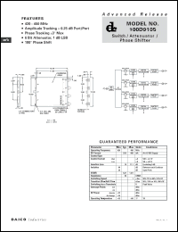Click here to download 100D9105 Datasheet