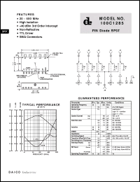 Click here to download 100C1285 Datasheet