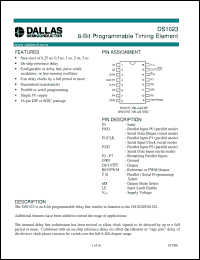Click here to download DS1023S-200 Datasheet